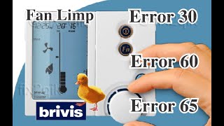 Brivis motor speed sensor error 30 or 65 fan limp [upl. by Blythe749]