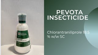 Pevota Insecticide  Fmc Coragen  Chlorantraniliprole 185  SC  UTTAM PEVOTA INSECTICIDE [upl. by Pardo575]