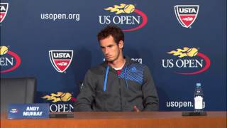 2013 US Open Andy Murray Press Conference [upl. by Roanna]