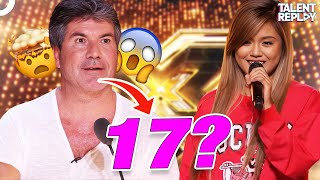 The Judges Couldnt Believe Marias Age  X Factor [upl. by Atilam]