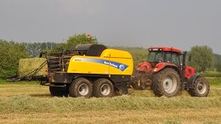 Kristof Willems  New Holland BB9060 amp McHale 998 [upl. by Yenroc564]