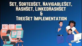 8 Set SortedSet NavigableSet HashSet LinkedHashSet amp TreeSet Implementation By Srikant [upl. by Spindell429]