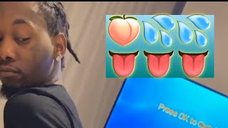 Offset plays with cardi b puy [upl. by Sanford]