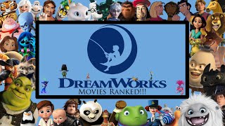 All Dreamworks Animation’s Theatrical Feature Films Ranked [upl. by Couchman613]