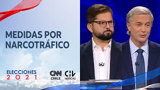 DEBATE ANATEL  Boric y Kast presentan sus propuestas para luchar contra el narcotráfico [upl. by Kearney]