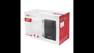 Unboxing of Hikvision UPS 1000VA 600W [upl. by Adnaerb]