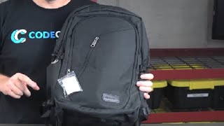 WENIG Anti Theft Travel Laptop Backpack with USB Charging Port Lock Review [upl. by Alad]