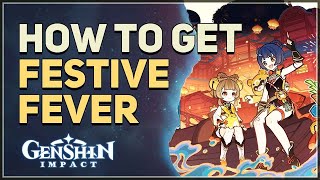 How to get Festive Fever Genshin Impact [upl. by Shedd]