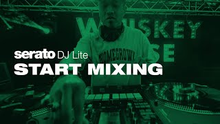 Mixing 101 A beginners guide to mixing with Serato DJ Lite [upl. by Aralc]