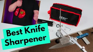 How to sharpen your knife RAZOR SHARP  The Ruixin Pro RX008 [upl. by Stoughton81]