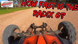 Team Corally Radix 6 Stock Speed Test 🏎☁️ [upl. by Graf657]