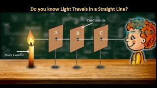 Do you know Light Travels in a Straight Line Science Experiment [upl. by Viehmann]