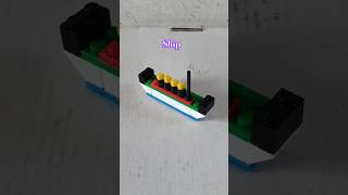 Ship for Building Block lego asmr Building Block shorts [upl. by Aushoj]