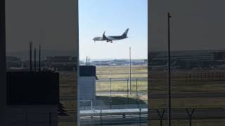 767 landing at FRA aviation frankfurtairport airport airportspotting aviationlovers aeroport [upl. by Xineohp]