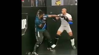 Francis Ngannou sparring Ciryl Gane [upl. by Puritan328]