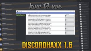 HOW TO USE DISCORDHAXX 16  iLinked [upl. by Sivaj585]