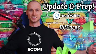 OMI Token Migration Update  How to transfer from Trust Wallet to Bitforex [upl. by Ellehcil93]