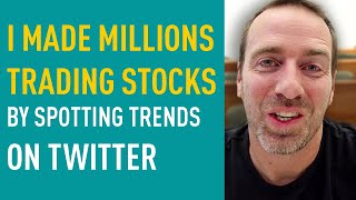 I Turned 20k into 10 MILLION by Spotting Twitter Trends — Stock Picking Strategy [upl. by Ag]