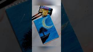 Lets paint a moonlight calligraphy moonlight calligraphy painting art shortvideo shorts [upl. by Rance]