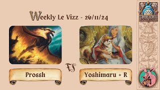 R2 Prossh vs Yoshimaru  R Weekly Le Vizz [upl. by Alithia]