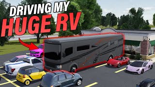 JUST DRIVING MY SMALL RV AROUND GREENVILLE  ROBLOX  Greenville [upl. by Madanhoj]