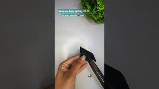 Designer dress cutting 😍👌 dress fashion designer latest short cuttingskills [upl. by Dionysus]