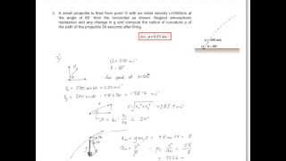 Tutorial 23 Radius of curvature of Projectile [upl. by Kiki649]