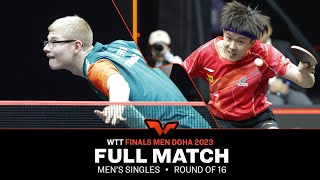 FULL MATCH  WANG Chuqin vs Felix LEBRUN  MS R16  WTTDoha 2023 [upl. by Irrabaj709]