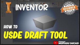 Inventor How To Use Draft Tool [upl. by Attenhoj]