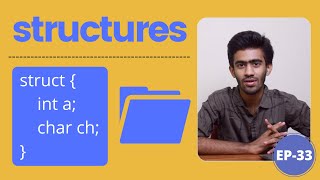 Structures in C  CProgramming Ep33  Tamil  code io [upl. by Ssew869]