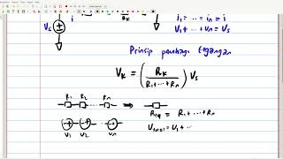 0206  Rangkaian SeriParallel dan Prinsip Pembagi Tegangan dan Arus [upl. by Alcus]