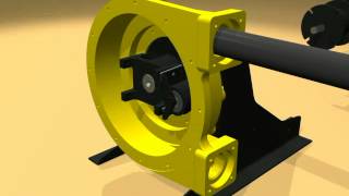 3D Animation of how a Boyser FMP Peristaltic Pump is assembled [upl. by Ssew]