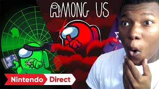 Among Us  New Roles Trailer  Nintendo Switch REACTION [upl. by Putnem]