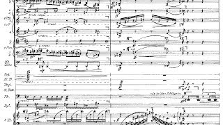 Three Pieces for Orchestra Op6 by Alban Berg Audio  Full Score [upl. by Rodman997]