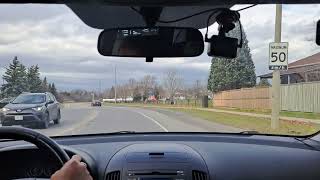 G2 Road Test Kingston Ontario  Full Route Number 2 [upl. by Hinze662]