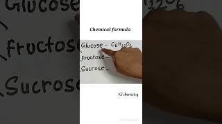 formula of glucose Fructose and sucrose [upl. by Hahsia]