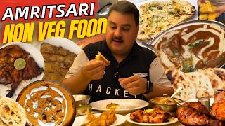 Amritsar Non Veg Food – Fish Fry Butter Chicken amp More [upl. by Ahselat772]