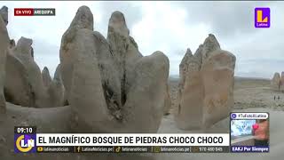 Bosque de piedras de Choqo Choqo  JachañaCaylloma  Arequipa [upl. by Haikan]