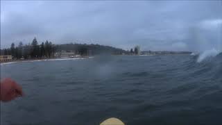 Collaroy Point early surf [upl. by Sutsuj]