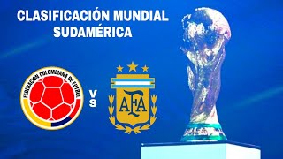 Colombia 21 Argentina en vivo Clasificación Mundial Sudamérica [upl. by Barby880]