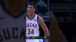 Giannis antetokunmpo best dunk highlights nba giannis shortvideo [upl. by Gnagflow]