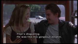 Before Sunrise clip 6 part1 quotQampA timequot Sexual Feelings or Love [upl. by Annawak645]