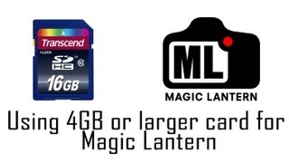 Magic Lantern How to use cards larger than 4GB [upl. by Maharba]