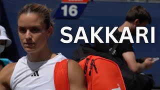 Maria Sakkari Practice [upl. by Zul]