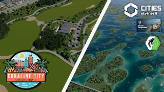 Starting a New Realistic City  Everglade Heights  Coraline City  Cities Skylines 2 Miami Florida [upl. by Belter]