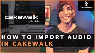 Cakewalk Tutorial  BandLab  How To Import Audio [upl. by Edwyna]