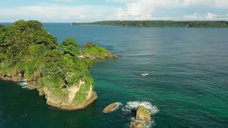 Bocas Del Toro Panama Swan Caye Bird Island Redbilled Tropicbird [upl. by Melentha]