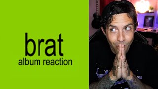 ALBUM REACTION Charli xcx  BRAT [upl. by Harriet]