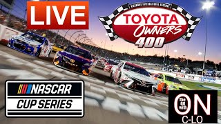 🔴Toyota Owners 400 at Richmond Live Nascar Cup Series Race Audio and Live Leaderboard Livestream [upl. by Ranson]