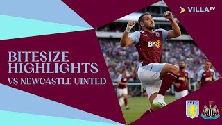 BITESIZE HIGHLIGHTS  Aston Villa 33 Newcastle United [upl. by Roselane]